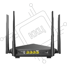 Двухдиапазонный Wi-Fi гигабитный VDSL/ADSL модем-маршрутизатор AX1500, 2,4/5 ГГц, до 1501 Мбит/с Tenda V15