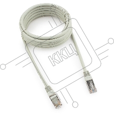 Патч-корд FTP Cablexpert кат.5e, 3м, литой, многожильный (серый)