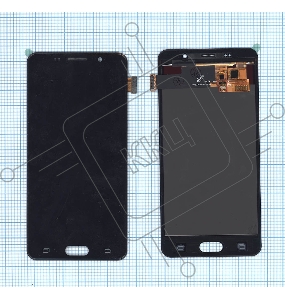 Дисплей для Samsung Galaxy A5 (2016) SM-A510F в сборе с тачскрином (TFT) черный