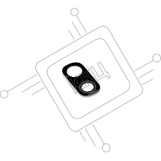 Стекло камеры для Samsung A405F Galaxy A40 (2019)