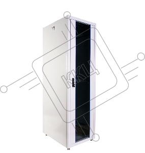 Шкаф телекоммуникационный напольный ЭКОНОМ 42U (600 × 800) дверь металл 2 шт.