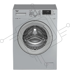 Стиральная машина Beko WSRE6512ZSS серебристый, загрузка фронтальная 6 кг, 1000 об/мин., класс: А