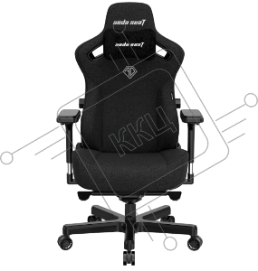 Кресло игровое Anda Seat Kaiser Frontier, цвет черный, размер M (90кг), материал ПВХ (модель AD12)