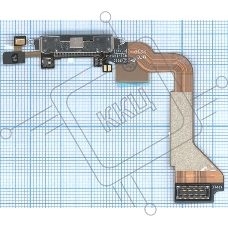 Шлейф разъема питания для iPhone 4 черный