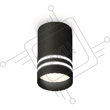 Светильник Ambrella Light XS7422022 SBK/FR черный песок/белый матовый MR16 GU5.3 (C7422, N7142)