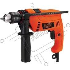 Дрель ударная Black & Decker HD555-RU 550Вт патрон:быстрозажимной реверс