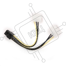 Кабель Gembird Разветвитель питания , 2xMolex->PCI-E 6pin, для подкл. в/к к б/п CC-PSU-6