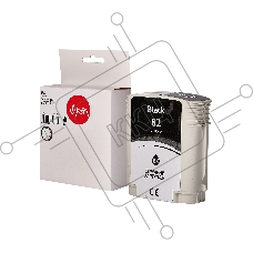 Струйный картридж Sakura CH565A (№82 Black) для HP, черный, 72 мл., 3200 к.
