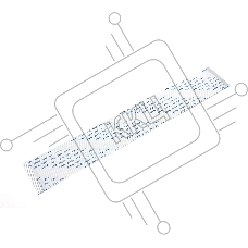 Шлейф универсальный 30pin, шаг 1мм, длина 20см