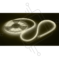 Лента светодиодная LS2835-9.6-120-24-3000K-IP68-5м 24В термостойкая для бани тепл. бел. (в комплекте: 2 заглушки; 10 крепежей)(уп.5м) Эра Б0062320