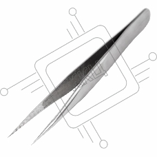 Пинцет прямой 120 мм (блистер) REXANT