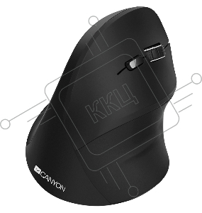 Мышь wireless Vertical mouse, USB2.4GHz, Optical Technology, 6 number of buttons, USB 2.0, resolution: 800/1200/1600 DPI, black, size: 86*115*71mm,90g