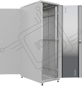 Шкаф серверный NTSS Премиум (NTSS-R22U60100GS) напольный 22U 600x1000мм пер.дв.стекл металл 900кг серый IP20 сталь
