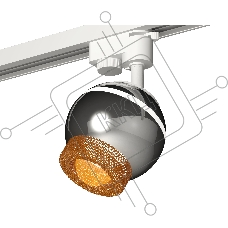 Светильник Ambrella light XT1104005 PSL/CF серебро полированное/кофе GU5.3 LED 3W 4200K (A2520, C1104, N7195)