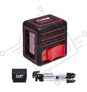 Уровень ADA Cube MINI Professional Edition  точность±2/10 раб. диапазон20м элевационный миништатив