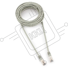 Патч-корд FTP Cablexpert кат.5e, 5м, литой, многожильный (серый)
