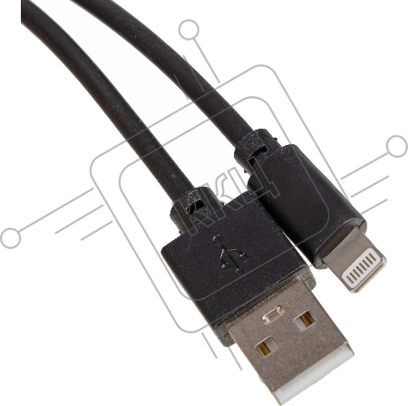 Кабель USB (m)-Lightning (m) 3м черный