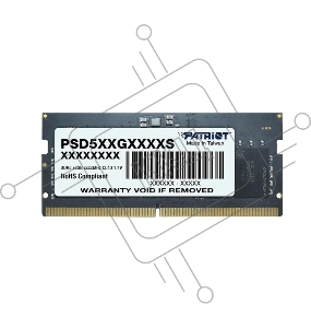 Модуль памяти Patriot SL DDR5 8GB 5600MHz SODIMM
