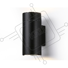 Светильник Ambrella light ST3304/2 BK черный IP54 GX53/2 max 15W 205*90*140