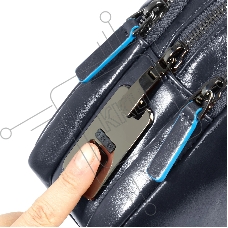 Клатч Piquadro Blue Square AC6902B2R/BLU2 темно-синий натур.кожа
