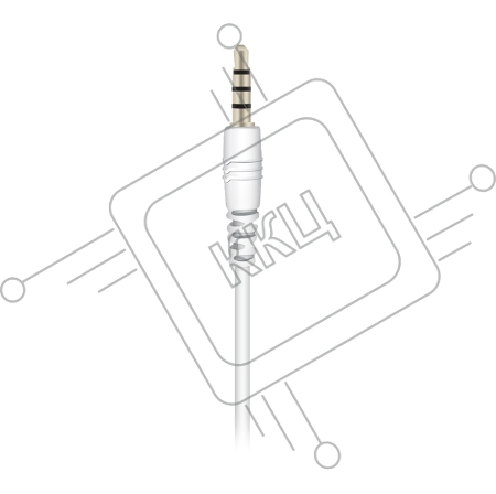 Наушники SVEN AP-321M, белый (микрофон,1,2 м)