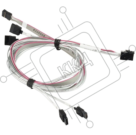 Кабель Supermicro SLIMLINE SAS x8 (LA) to 2x Oculink x4,INT, 36CM,34AWG