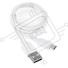 Кабель USB 2.0 Cablexpert CCB-mUSB2-AMBMO2-1MW, AM/microB, издание Classic 0.2, длина 1м, белый, блистер