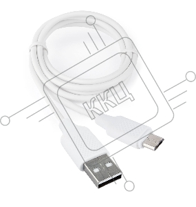 Кабель USB 2.0 Cablexpert CCB-mUSB2-AMBMO2-1MW, AM/microB, издание Classic 0.2, длина 1м, белый, блистер