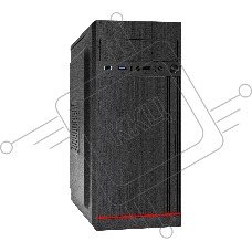 Компьютерный корпус Miditower ExeGate AA-442U2 (ATX, без БП, 1*USB+2*USB3.0, аудио, черный)