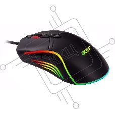 Мышь проводная Acer OMW144 черный, 3200 dpi, USB, кнопки - 7