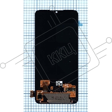 Дисплей для Xiaomi Mi A3 Lite, Mi 9 Lite, CC9 в сборе с тачскрином OLED черный