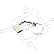 Флеш диск USB Dr. Memory mini 32Гб, USB 3.0, серебристый