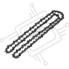 Цепь для бензопилы Kranz KR-4572, шина 45 см, шаг 0,325, 72 звена