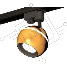Светильник Ambrella light XT1105001 PYG/SBK золото желтое полированное/черный песок MR16 GU5.3 LED 3W 4200K