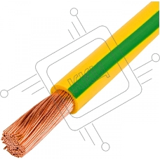 Кабель Lanmaster TWT-EARTH-W2.5-100 желтый