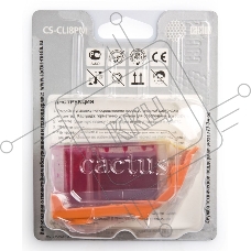 Картридж струйный Cactus CS-CLI8PM пурпурный (12 мл) для Canon Pixma iP6600/iP6600d/iP6700/iP6700d/MP960/MP970/PRO 9000