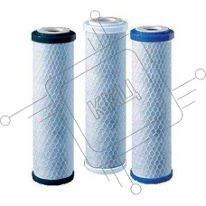 Комплект картриджей Аквафор B510-03-02-07 для проточных фильтров ресурс:7000л (упак.:3шт)
