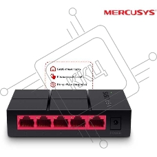 Коммутатор Mercusys MS105G 5G неуправляемый