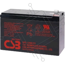Батарея CSB 12460 (12V 9Ah)  клеммы F2