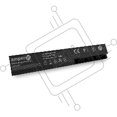 Аккумуляторная батарея Amperin для ноутбука Asus X401  11.1V 4400mAh AI-X400