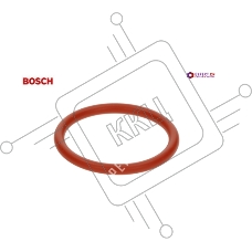 Уплотнитель ЗУ Bosch TES, TIS  Siemens EQ