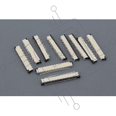 Разъем FPC Half Coverage Top Contact 1.0K-BS-30PWB 30 pin высота 2мм шаг 1мм 10 шт