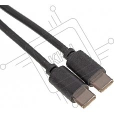 Кабель USB Type-C (m)-USB Type-C (m) 2м черный