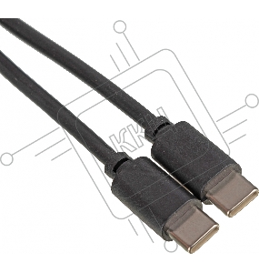 Кабель USB Type-C (m)-USB Type-C (m) 2м черный