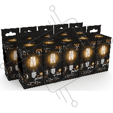 Лампа Gauss Filament А60 20W 1800lm 2700К Е27 LED 1/10/40