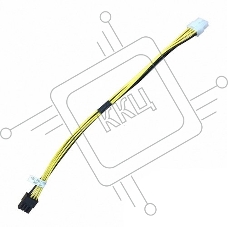 Кабель CBL-PWEX-0665 PCIe 8 Pin Female(Black) to CPU 8 Pin Female(White)
