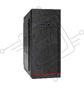 Корпус Miditower ExeGate EX290188RUS AA-442U2-AA400 (ATX, AA400 8 см, 1*USB+2*USB3.0, аудио, черный)