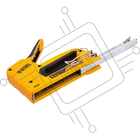 Степлер мебельный, тип 53 и 13, 6-14мм, тип 140, 10-14мм, тип 300, 15мм, тип 500, 15мм// Denzel