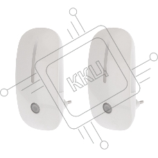 Комплект (2шт./уп.) Ночник светодиодный MOUSE-PAD нейтрального белого цвета с датчиком «НОЧЬ-ДЕНЬ-НОЧЬ» (питание от сети AC 230 В/50 Гц)