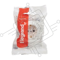 Розетка с заземлением с защитными шторками (Белая) Legrand 782220
